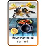 Byanes Pratik Limonatör Limon Sıkacağı Plastik Limon Narenciye Sıkma Aleti