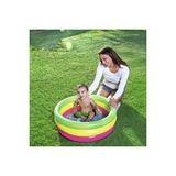 Byanes Şişme Havuz Bebekler Için 70 cm Çapı Şişme Tabanlı 70CM x 24 cm