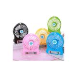 Byanes Taşınabilir Mini Masaüstü Vantilatör, USB Şarjlı, 3 Kademeli, El Fan