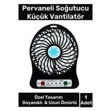 Byanes Taşınabilir Mini USB Fan, 3 Kademeli Sessiz Soğutucu, Pervaneli Vantilatör