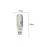 Byanes Taşınabilir Retro USB LED Gece Lambası, Kamp ve Okuma Için Güçlü Işık
