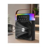 Byanes USB Şarjlı Mini Rgb Fan ve Klima Soğutucu, Taşınabilir ve Nemlendirici