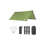 Byanes Yeşil 300X300 cm Tarp Kamp ve Plaj Yan Tente Gölgelik Çadır