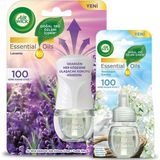 Byars Blişim Byars Bilişim Wick LE Elektrikli Oda Kokusu Lavanta Kit (Cihaz + Yedek Şişe) + Temizliğin Esintisi Yedek Şişe