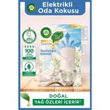 ByArs-Wick Elektrikli Oda Kokusu Esansiyel Yağlar Cihaz + Yedek Şişe Temizliğin Esintisi -ByArs