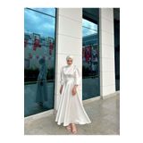 BYATEİLER BEYAZ BELLA TESETTÜR ABİYE