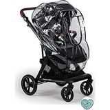 Bybaby Fermuarlı Yağmur ve Rüzgar Geçilmez Deluxe Bebek Arabası Yağmurluğu - Fuşya