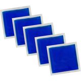 BYBARS 5 Adet Soğuk Sıcak Jel Kompres Termojel 13X13 Cm (5 li paket)