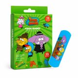 BYBARS Yara Bandı SU GEÇİRMEZ Kral Şakir Desenli Mini Çocuk Yara Bandı 1 paket 15 Adet