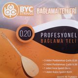 BYC20 Uzun Sap Saz Teli Takım 0.20 Uzun Sap Bağlama Teli