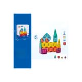 ByCaretta Seyahat Tipi Metal Kutulu Mini Magnetic Yapı Blokları 3D Puzzle 24 Parça 3.75 cm