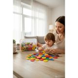 BYCEGU 56627 ZEKA GELİŞTİRİCİ İPLİ OYUNCAK GEOMETRİK ŞEKİLLER