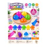 BYCEGU 6 Farklı Renk Parlak ve Işıltılı Dumpling Slime Oyun Jeli – Esnek ve Yumuşak Eğlenceli Oyun Jeli
