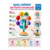 BYCEGU Yeni Nesil Oyuncak Mama Sandalye Oyuncağı Işıklı Vakumlu Yapışan Heryere Oyuncak
