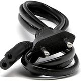 BYCONNERS 1.5mt 1,5 Metre Kaliteli Kalın Teyp Fişi Notebook Adaptör Power Güç Kablosu Teyp Teyb Radio Kablo