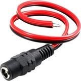 BYCONNERS 10 Adet Güvenlik Kamerası Dişi Power Jack Jak Kablo