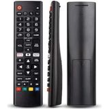 BYCONNERS AKB75095308CAS65BN708 LG Netflix Amazon Tuşlu Lcd Led TV Kumanda