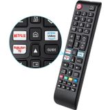 BYCONNERS Samsung 4K UHD HDR Kristal QLED TV'ler için Yedek Uzaktan Kumanda,BN59-01315B,Samsung UE Serisi Quantum TV'leri için, Netflix Rakuten Prime Video düğmeli model