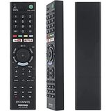 BYCONNERS Sony Bravia Akıllı TV'lerle Uyumlu Uzaktan Kumanda 149331411 Sony Bravia Uzaktan Kumanda için, NETFLIX ve YouTube Kısayol Düğmeleriyle Uyumlu Evrensel Yedek RMT-TX300E Uzaktan Kumanda