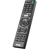 BYCONNERS SONY Bravia Smart TV için Uygun Netflix Düğmeli Yeni Uzaktan Kumanda - Kurulum Gerektirmez RMT-TX100D RMT-TX200E RMT-TX101J RMT-TX102U RMT-TX102D