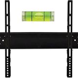 BYCONNERS Tüm Markalara Uyumlu 37" - 65" İnç 94-165 CM Ekran Televizyon LCD LED Monitör Plazma Smart TV Sabit Duvar Askı Aparatı + Mini Su Terazisi Hediyeli