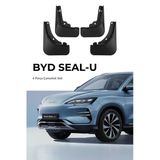 Byd Seal U Uyumlu 4Lü Oto Paçalık Çamurluk Koruyucu Siyah Set