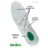 Bydev Taban Jel Destekli Ayakkabı Iç Taban Sunideri Taban