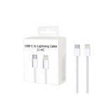 bydiz Apple iPhone 8, 11, 12, 13, 14 Pro ve Pro Max Uyumlu ( Örgülü ) USB-C Lightning Hızlı Şarj Kablosu