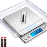 BYDİZ Dijital Ekran Kuyumcu Mutfak Eczane ve Epoksi Uygun Hassas Terazi 500 Gr. Kapasite /0.01 Gr. Hassasiyet Tartı Professional Lcd Ekran