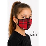 ByDon Çocuk Penye Maske 5'li Avantaj Paket - STANDART