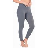 ByDon Pamuklu Penye Tayt Füme Günlük Esnek Yapılı Kumaş - XL