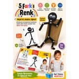 BYENS Ahşap Eğitici Oyuncak Montessori Çöp Adam Ahşap Oyuncak Ahşap Yapboz Aktivite Eğitici Oyuncak Ahşap