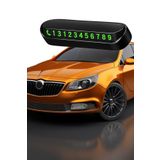 BYENS Araba Park Numaratörü Telefon Numarası Numaratör İçi Fosforlu Cam İçin Parktel Oto Otomobil Camı