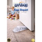BYENS Kapı Stoperi Arkası Önü Takozu Tutacağı Altı Stoper Tutucu Tutacak Durdurucu Silikon Takoz Door Stop