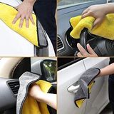 BYENS Oto Kurulama Bezi Araç Bez ve Sünger Mikrofiber Temizleme Yıkama Cam Araba Kurulama Temizlik Silme Bezleri Havlusu Profesyonel