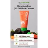 byeolee Jeju Carrot Pack Cleanser Pirinç Kompleks İçeren Çift Etkili Maske Ve Temizleme Köpüğü