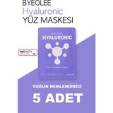 byeoLee Yüz Maskesi Hyaluronik Asit İçerikli Yoğun Nemlendirici 5 Adet 25 ml Güney Kore