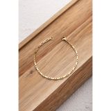 ByFlorya Jewelry Çelik Dikdörtgen Kare Bileklik Kutu Dikdörtgen Bileklik 2mm Kararmaz 17cm+4cm&21cm