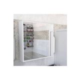 Bygolden Aynalı Banyo Dolabı 2 Kapaklı Asma Dolap Banyo Havlu Dolabı Aynalı Dolap Banyo Rafı