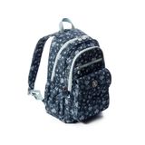 BYHAKAN 8615-8730 Klinkır Okul çantası Sırt Çanta Günlük Gezi Spor Seyahat Tatil Çok Gözlü Laptop Bölmeli BLUE