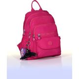 Byhakan MG-255 Krinkıl Sırt Çanta Günlük Kullanım Su Geçirmez Spor Seyahat Tatil Kız Çocuk Yaz Kış Annebebek - Pembe