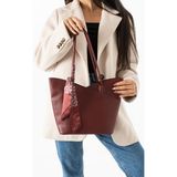 Byhakan TN-208 Kadın Omuz Çantası El Çantası Kol Çantası Günlük - One Size - Bordo