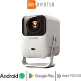 BYINTEK A15 Android 13 FullHD 1080P Destekli AutoFocus Wifi Bluetooth Akıllı Projeksiyon Cihazı - Beyaz