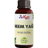 ByKurt %100 Saf Neem Yağı 20ML Doğal Böcek Kovucu Soğuk Sıkım Tesbih Ağacı Yağı