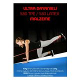 ByKurt 15 KG Kırmızı Barfiks Direnç Bandı – Orta Sert Kas Geliştirme Pilates Fitness Lastiği