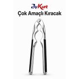 ByKurt Ceviz Fındık Kıracağı Çok Amaçlı Badem Antep Fıstığı Karides Kıracağı Paslanmaz Çelik