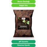 Bykurt Cocopeat Hindistan Cevizi Torfu %100 Doğal Torf ve Bitki Toprağı Sinek Yapmaz - 5 Litre
