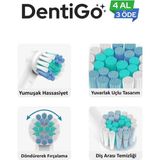 ByKurt Diş Fırçası Başlığı - OralB | Braun Uyumlu - Şarjlı Diş Fırçası Yedek Başlıkları - 4'lü Paket - opsionel