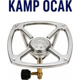 ByKurt Kamp Ocağı Portatif Gaz Kartuş Uyumlu Piknik Ocağı