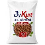 ByKurt Kil Bilyesi 10 Litre 8-16 mm Doğal Drenaj Taşı Saksı Bitkileri, Bahçe, Orkide ve Hidroponik Kullanım